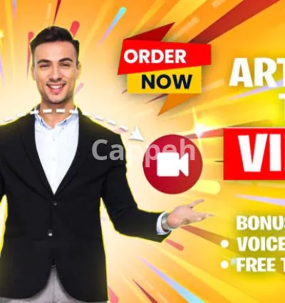 I will convert script or article into a video using stock footages