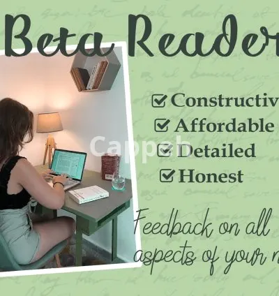 I will beta read your book and give you extensive feedback and corrections
