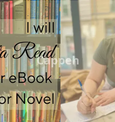 I will beta read your ebook or novel