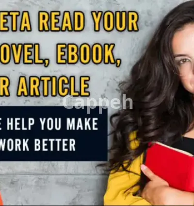 I will beta read and critique your manuscript, fiction, nonfiction, novel, or memoir