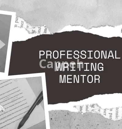 I will be your writing mentor