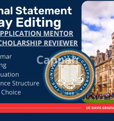 I will proofread and edit your personal statement, sop, or college application essay