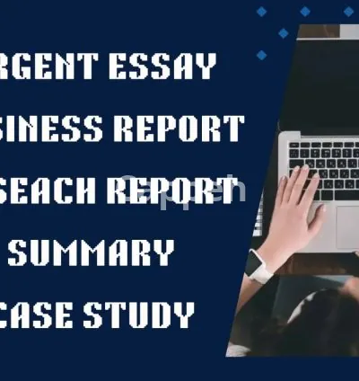 I will do urgent essay, business report, research, case study and psychology
