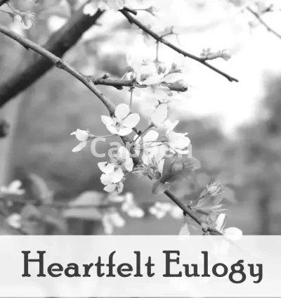 I will write heartfelt eulogy for you