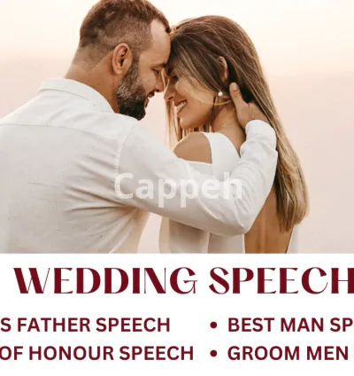 I will write an heartfelt wedding speeches, maid of honor speech, best man speech, vows