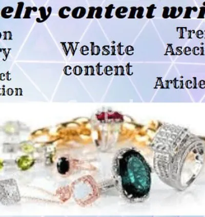 I will be your jewelry content writer