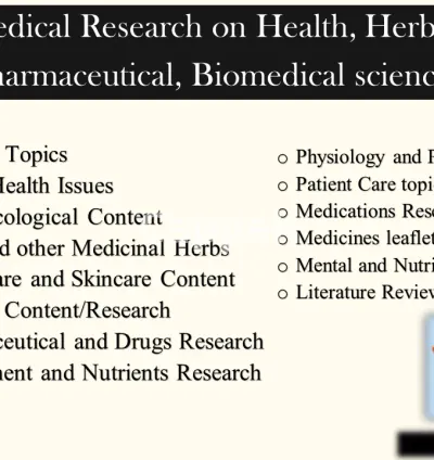 I will write health, supplements, herbs, medical research articles
