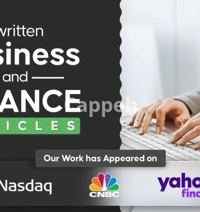 I will ghostwrite business and finance articles and blogs for SEO