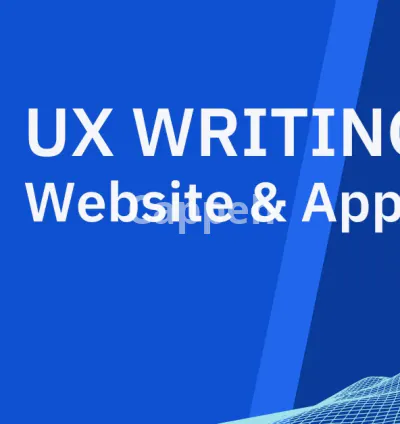 I will write UX copy for your website or mobile app
