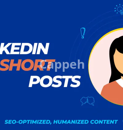 I will write engaging linkedin posts for your profile