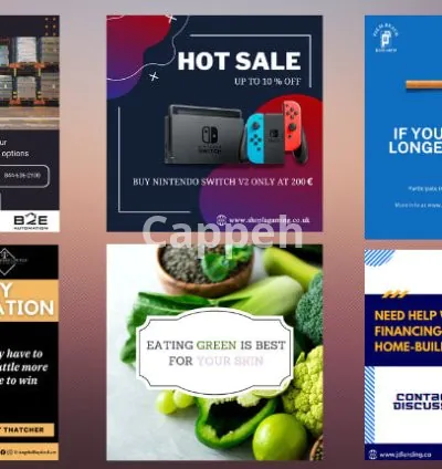 I will create engaging social media posts to grow your business