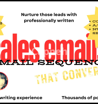 I will write captivating sales email copy