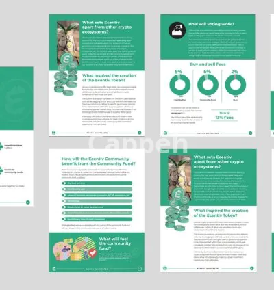 I will write and design crypto white paper