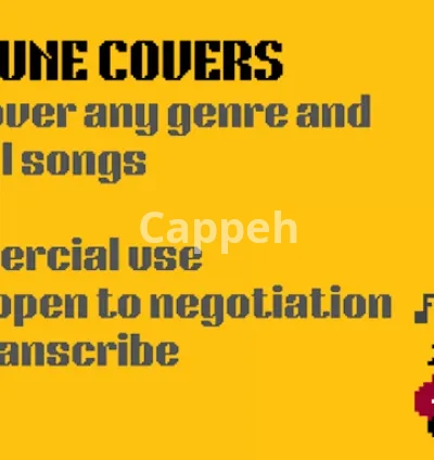 I will create an 8 bit chiptune music cover of any song