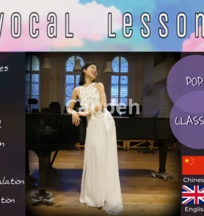 I will provide vocal coaching voice lesson in italian english chinese pop musical opera