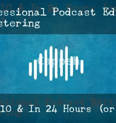 I will professionally edit and master your podcast for 10 dollars