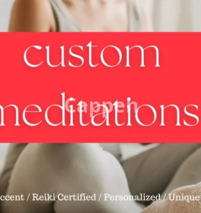 I will create a personalised meditation in soothing australian accent