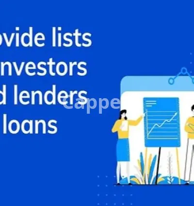 I will provide lists of investors and project lenders for loans
