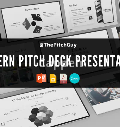 I will design investor pitch deck and powerpoint presentation