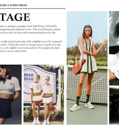 I will make fashion forecast trends report and mood boards for you