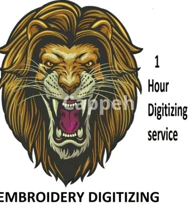 I will digitize image into embroidery digitizing in 1 hour