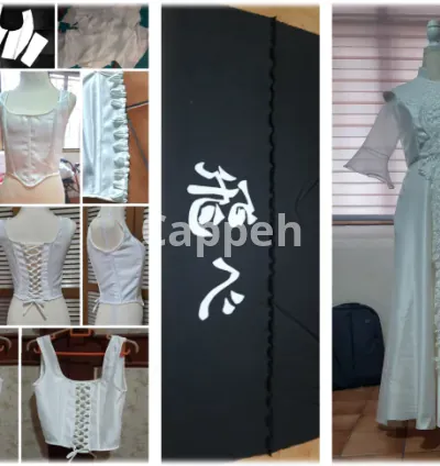 I will sew custom outfits, costumes and dresses