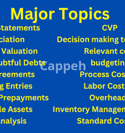 I will be your accounting and finance tutor online