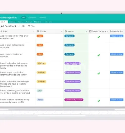I will setup airtable data with automation
