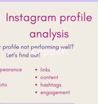 I will do a full instagram profile audit