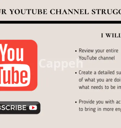 I will provide an expert youtube channel review with action plan and growth tips